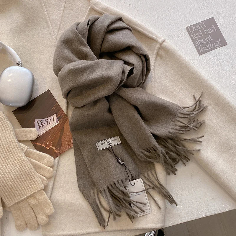 Luxury Winter Wool Scarf