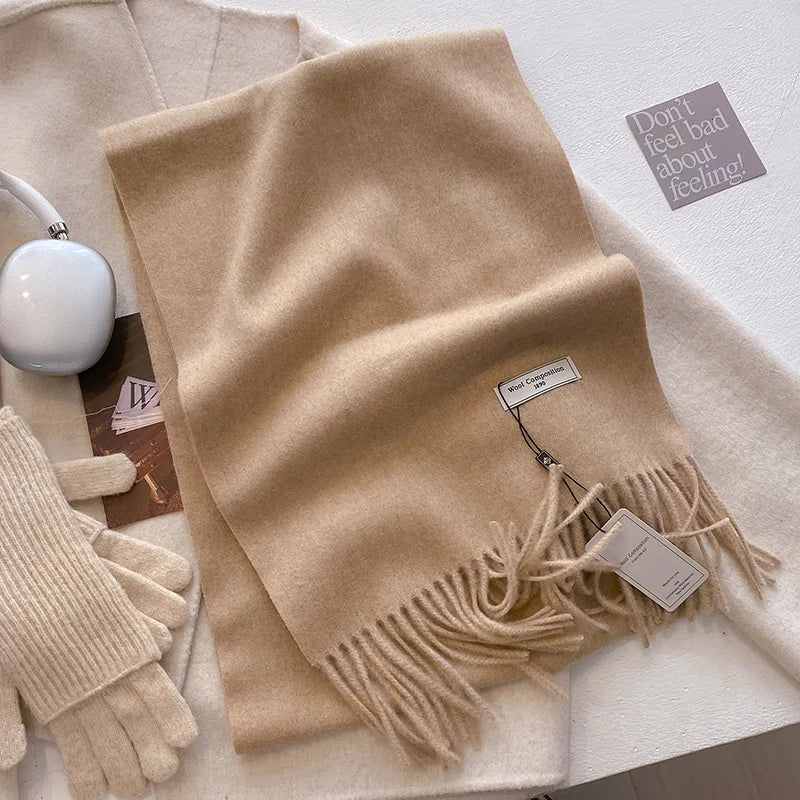 Luxury Winter Wool Scarf
