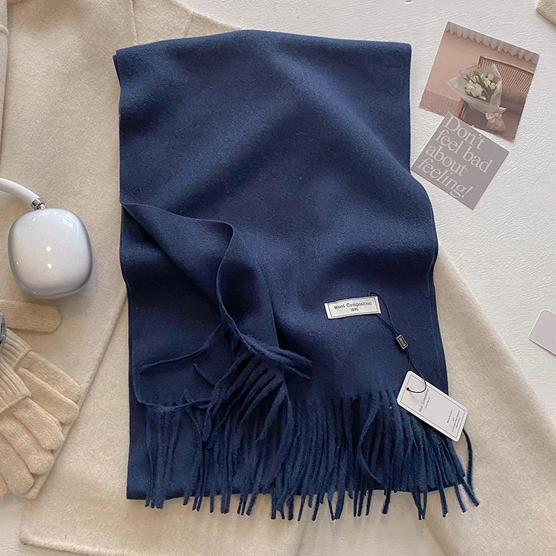 Luxury Winter Wool Scarf