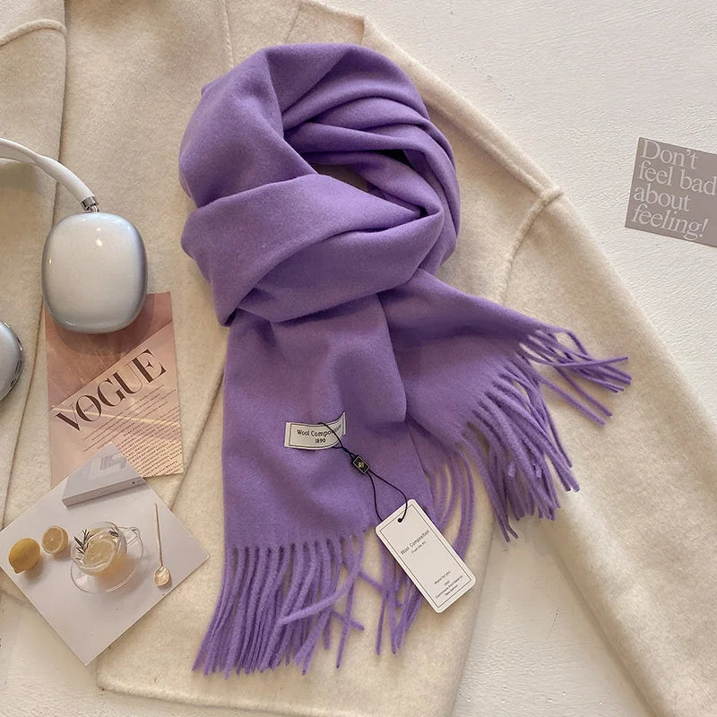 Luxury Winter Wool Scarf