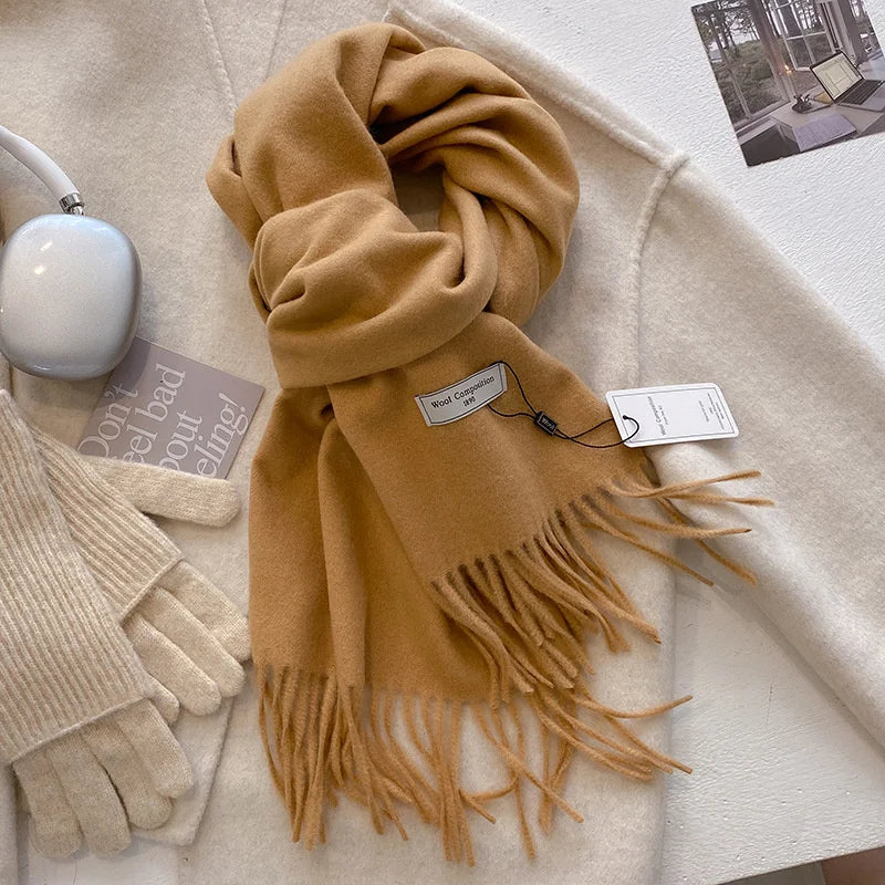 Luxury Winter Wool Scarf