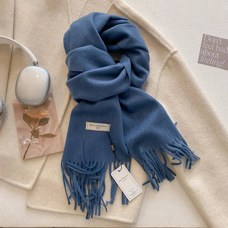 Luxury Winter Wool Scarf