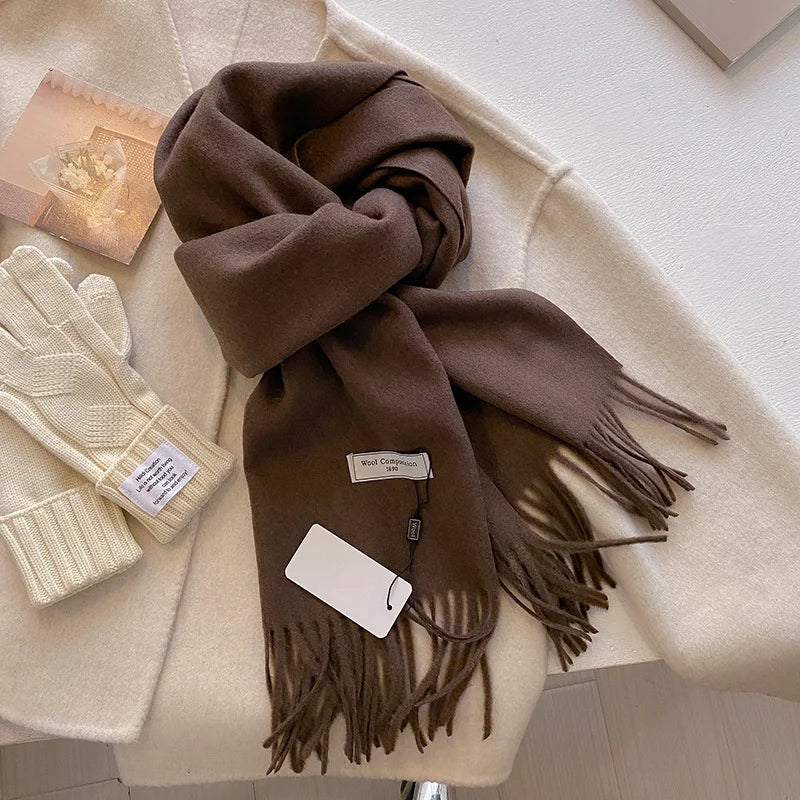 Luxury Winter Wool Scarf