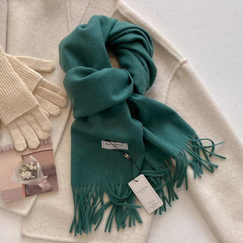 Luxury Winter Wool Scarf
