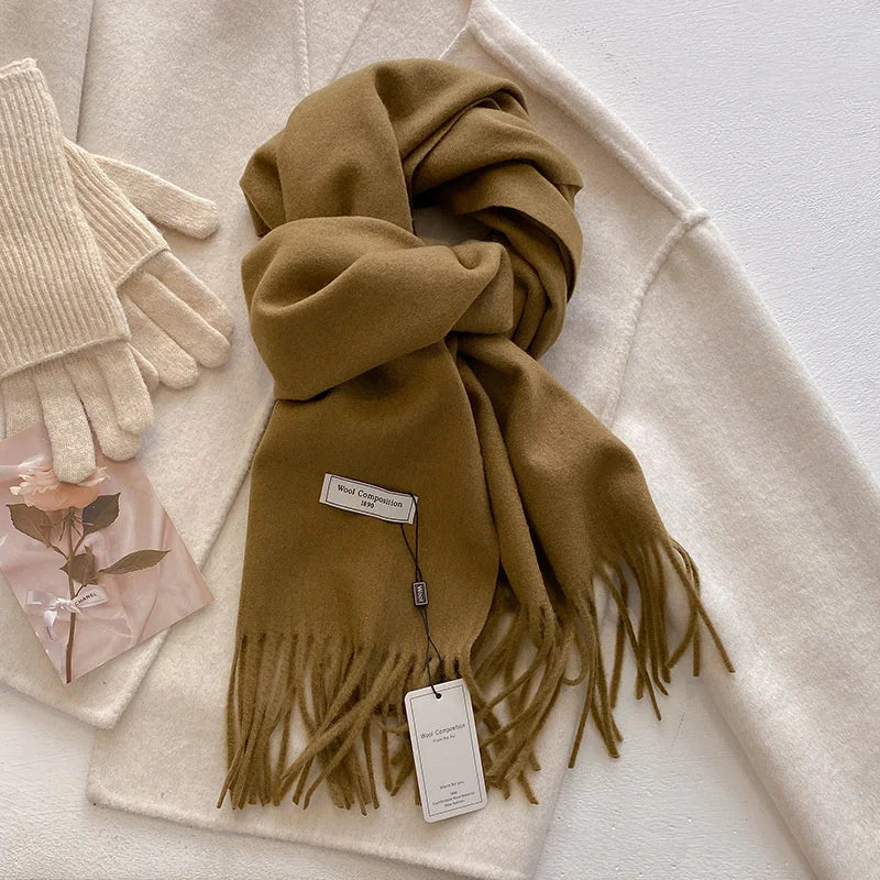 Luxury Winter Wool Scarf