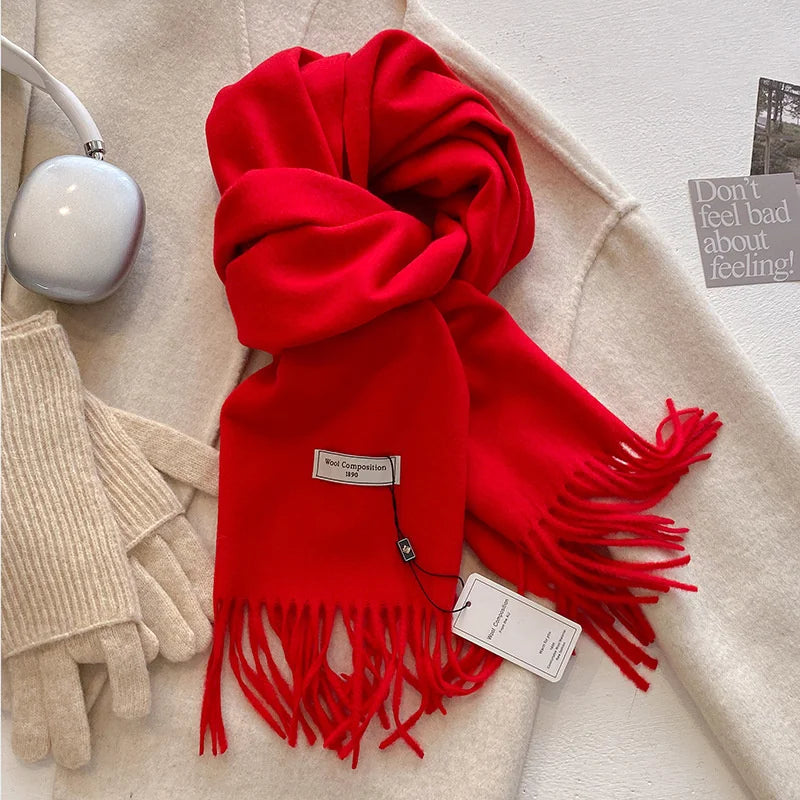 Luxury Winter Wool Scarf