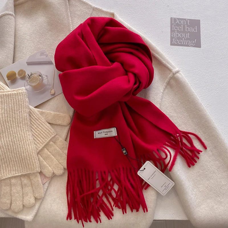 Luxury Winter Wool Scarf