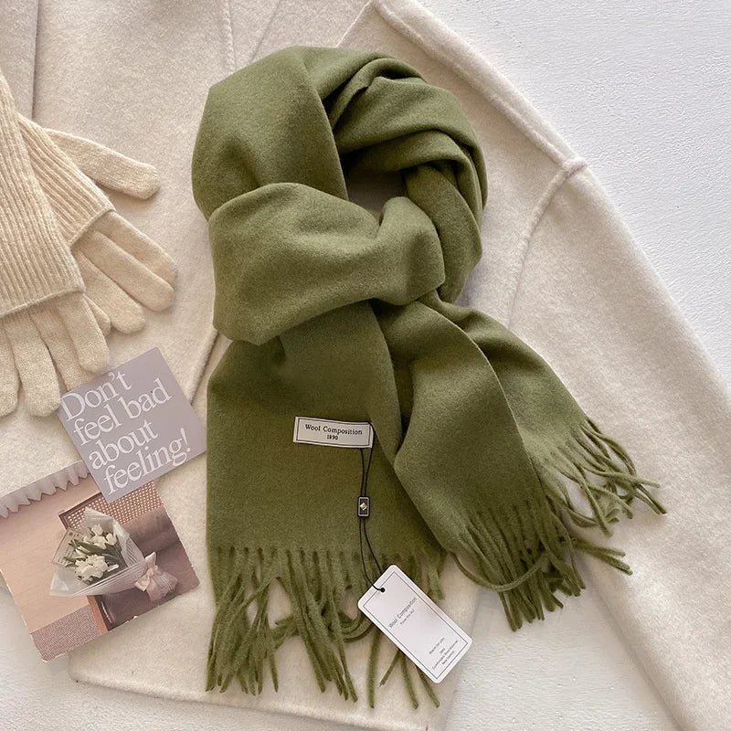 Luxury Winter Wool Scarf