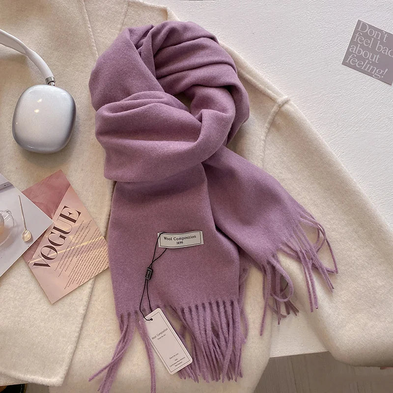 Luxury Winter Wool Scarf