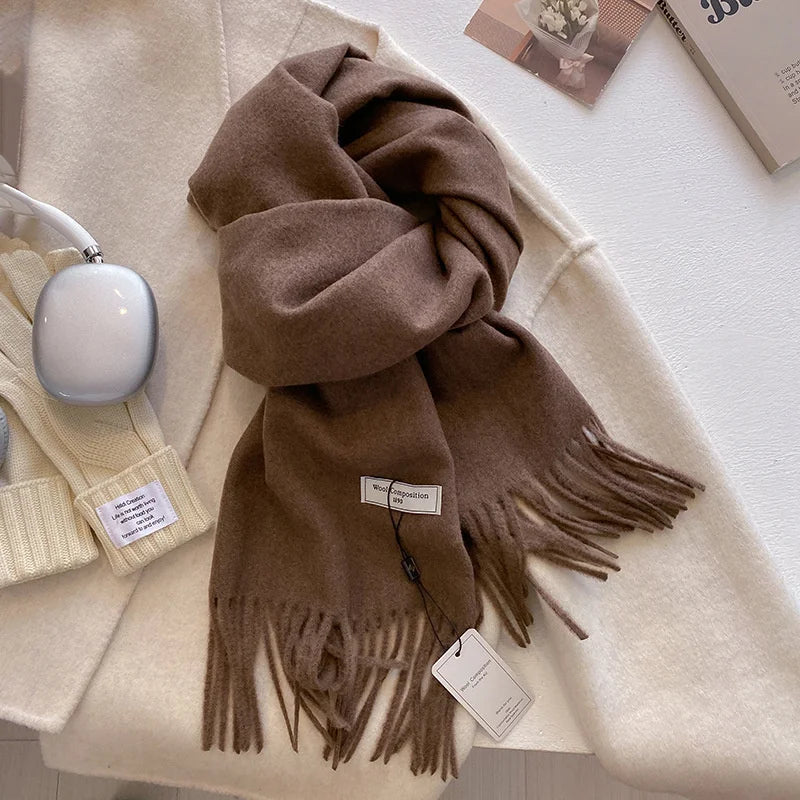 Luxury Winter Wool Scarf