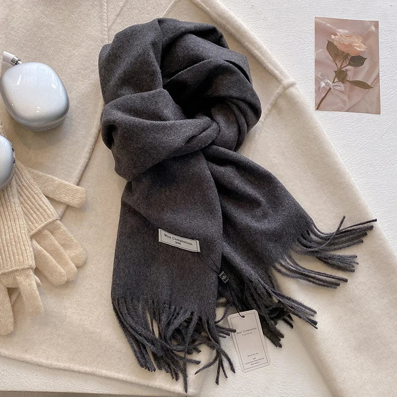 Luxury Winter Wool Scarf