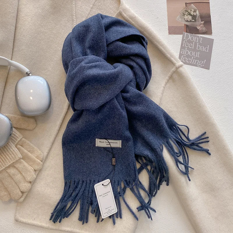 Luxury Winter Wool Scarf