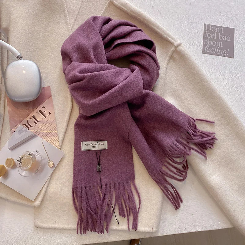 Luxury Winter Wool Scarf