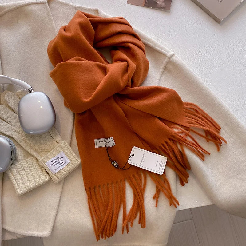 Luxury Winter Wool Scarf