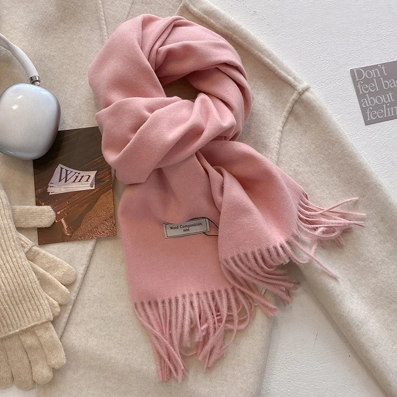 Luxury Winter Wool Scarf