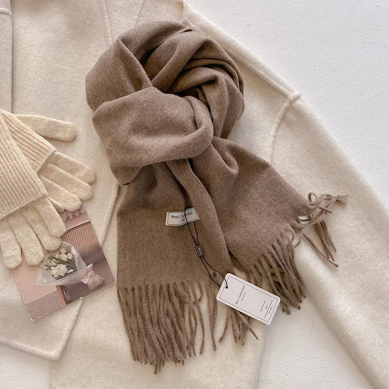 Luxury Winter Wool Scarf