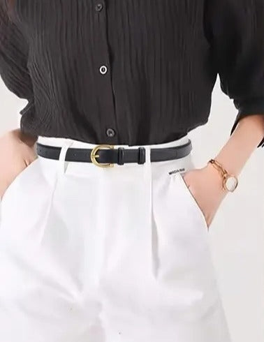 Women's Synthetic Leather Belt